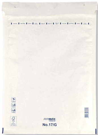 Luchtkussenenvelop 17/G 25 x 35 cm Wit
