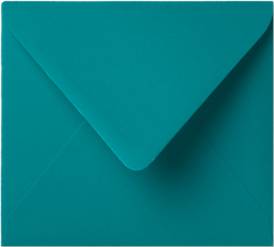 Envelop Seasons 12,5 x 14 cm Aqua