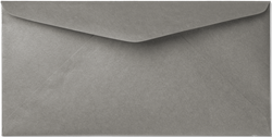 Envelop Rustic Metallic 11 x 22 cm Titanium
