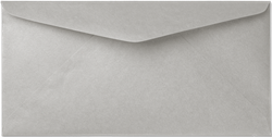 Envelop Rustic Metallic 11 x 22 cm Silver
