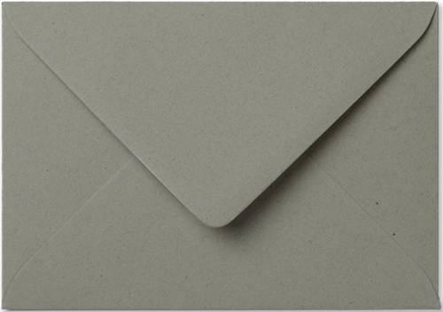 Envelop Fabric 11 x 15,6 cm Cotton Grey