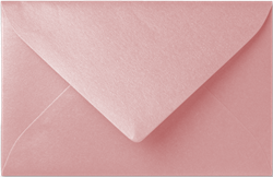 Envelop Specials 9 x 14 cm Metallic rose