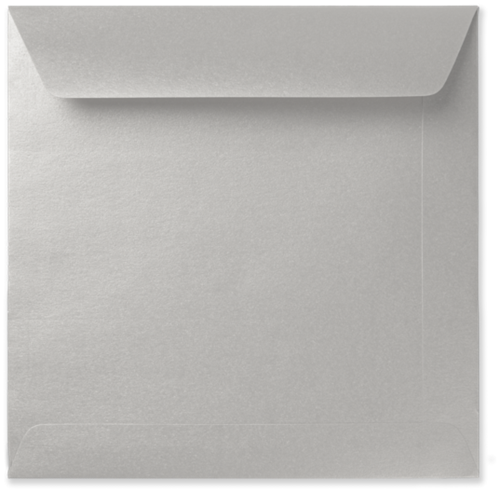 Envelop Specials 19 x 19 cm Metallic silver pearl