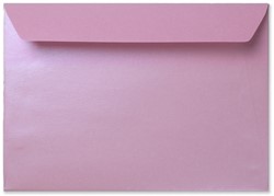 Envelop Specials 12,6 x 18 cm striplock Metallic rose