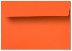 Envelop Specials 12,6 x 18 cm striplock donkeroranje