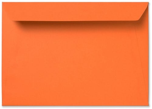 Envelop Specials 15,6 x 22 cm striplock donkeroranje