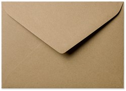 Envelop Kraft 15,6 x 22 cm natuurbruin
