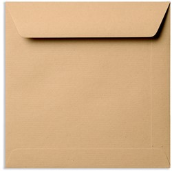 Envelop Specials 17 x 17 cm Kraft bruin