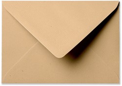Envelop Kraft 12 x 18 cm bruin