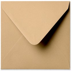 Envelop Kraft 16 x 16 cm bruin