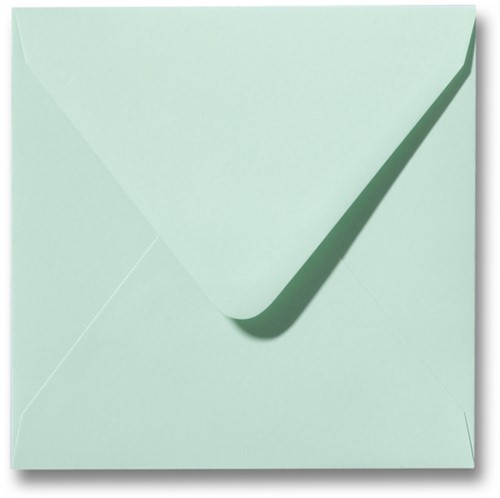 Envelop Roma 12 x 12 cm lentegroen