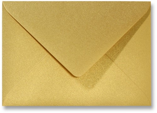 Envelop Metallic 12 x 18 cm gold