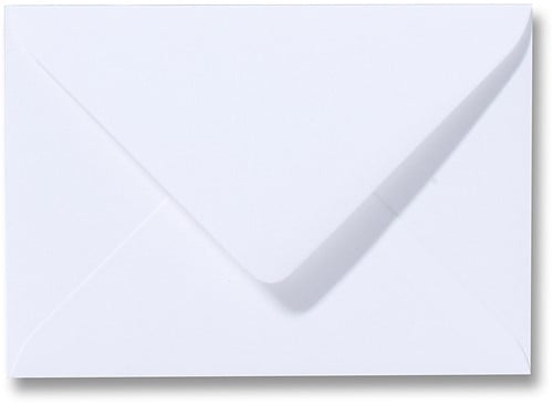 Envelop Fiore 12 x 18 cm wit