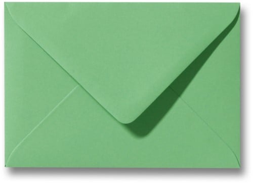 Envelop Roma 13 x 18 cm weidegroen
