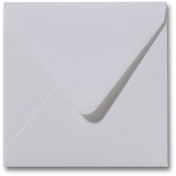 Enveloppe Metallique 14 x 14 cm white