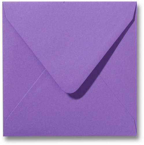 Envelop Roma 14 x 14 cm paars