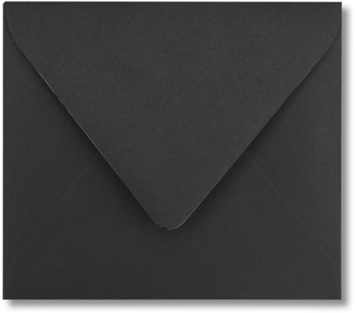 Envelop Roma 12,5 x 14 cm zwart