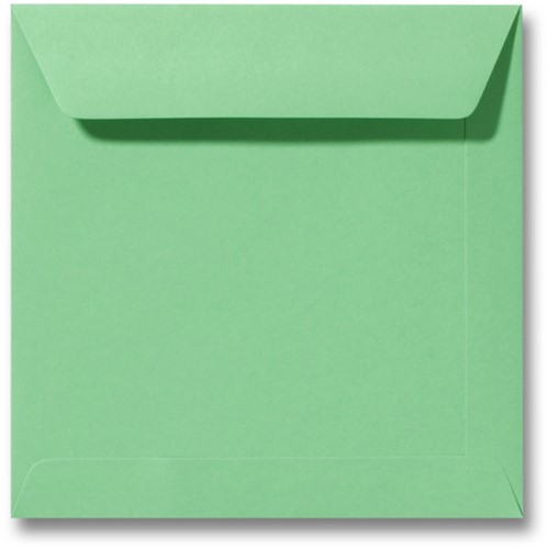 Envelop Roma 22 x 22 cm weidegroen