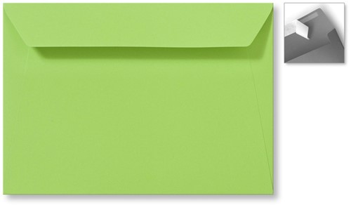 Envelop Specials 15,6 x 22 cm striplock appelgroen