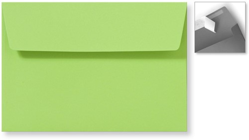 Envelop Specials 12,6 x 18 cm striplock appelgroen