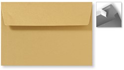 Envelop Specials 12,6 x 18 cm striplock Metallic gold rush