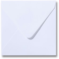 Envelop Roma 15 x 15 cm wit