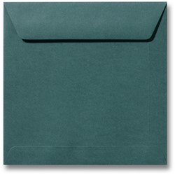 Envelop Specials 17 x 17 cm donkergroen