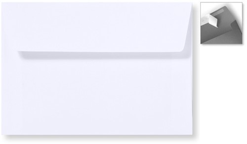 Envelop Specials 12,6 x 18 cm striplock wit