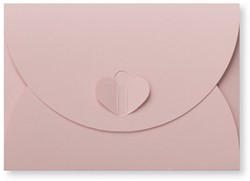 Geschenkenvelop 11 x 15,6 cm lichtroze