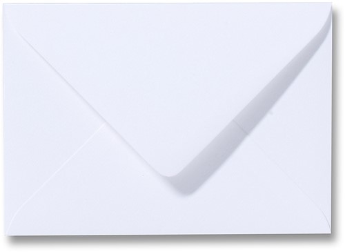 Envelop Fiore 12,5 x 17,6 cm wit