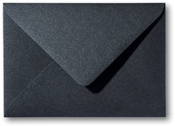 Envelop Metallic 12,5 x 17,6 cm black
