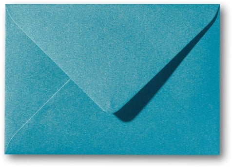 Envelop Metallic 12,5 x 17,6 cm curacao