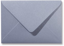 Envelop Metallic 12,5 x 17,6 cm silver