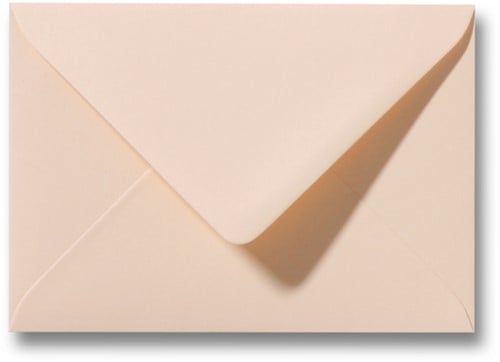 Envelop Roma 12,5 x 17,6 cm abrikoos