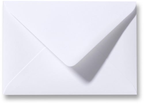 Envelop Roma 12,5 x 17,6 cm wit