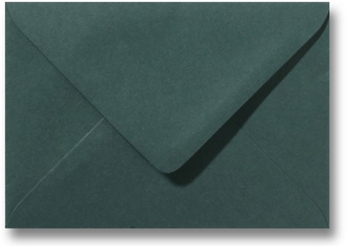 Envelop Roma 11 x 15,6 cm donkergroen