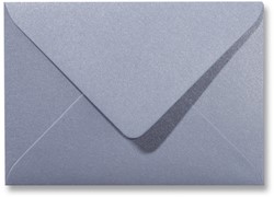 Enveloppe Metallique 11 x 15,6 cm silver