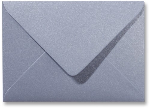 Enveloppe Metallique 11 x 15,6 cm silver