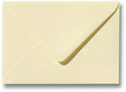 Envelop Roma 12 x 18 cm zachtgeel