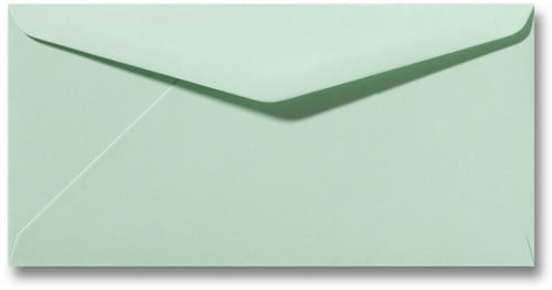 Envelop Roma 11 x 22 cm lentegroen