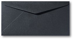 Enveloppe Metallique 11 x 22 cm black