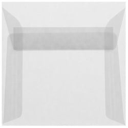 Envelop Transparant 22 x 22 cm striplock wit