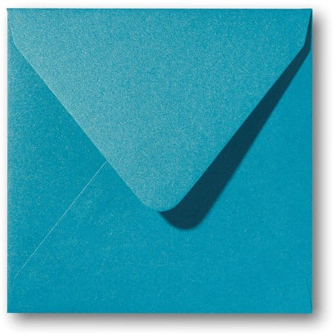 Envelop Metallic 12,5 x 14 cm curacao