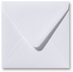 Envelop Roma 13 x 13 cm wit