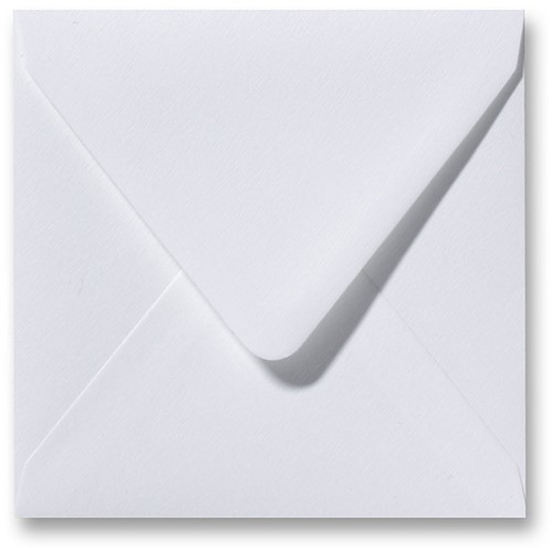 Envelop Roma 13 x 13 cm wit