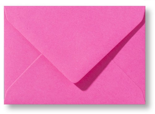 Envelop Specials 8 x 11,4 cm knalroze