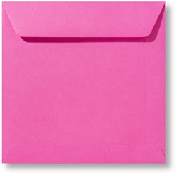Envelop Specials 17 x 17 cm knalroze