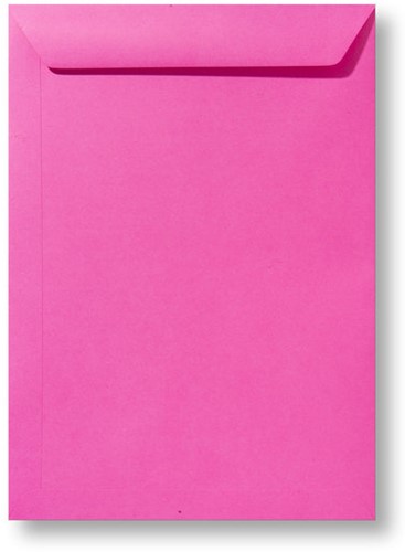 Envelop Roma 22 x 31,2 cm knalroze
