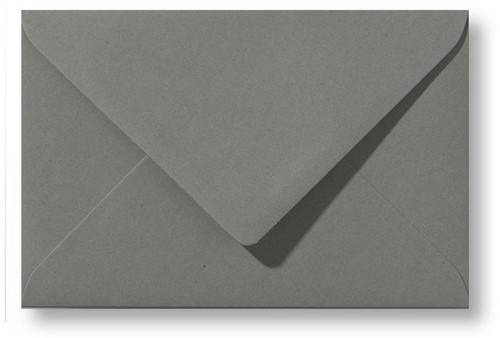 Envelop Roma 11 x 15,6 cm donkergrijs
