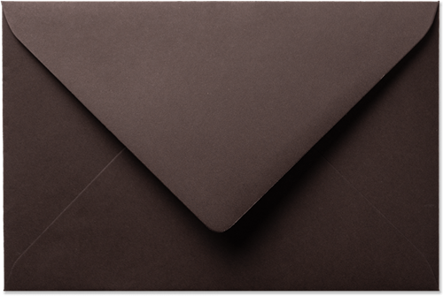 Envelop Seasons 12,5 x 17,6 cm Chocolat